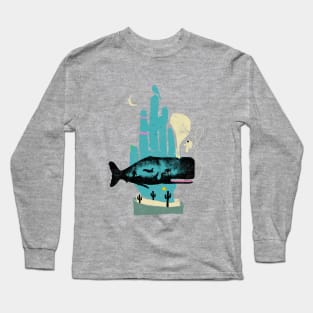 WHALE HAND Long Sleeve T-Shirt